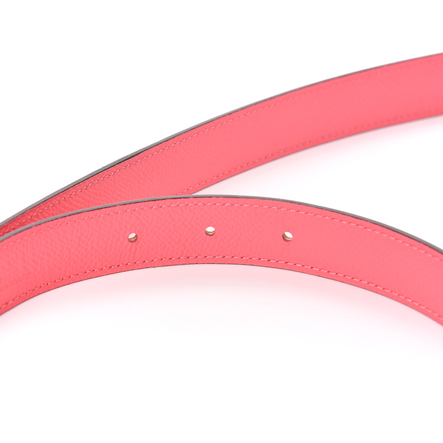 Hermes Swift Epsom 24mm Mini Constance H Belt 85 Orange Poppy Rose Azalee 5 of 7