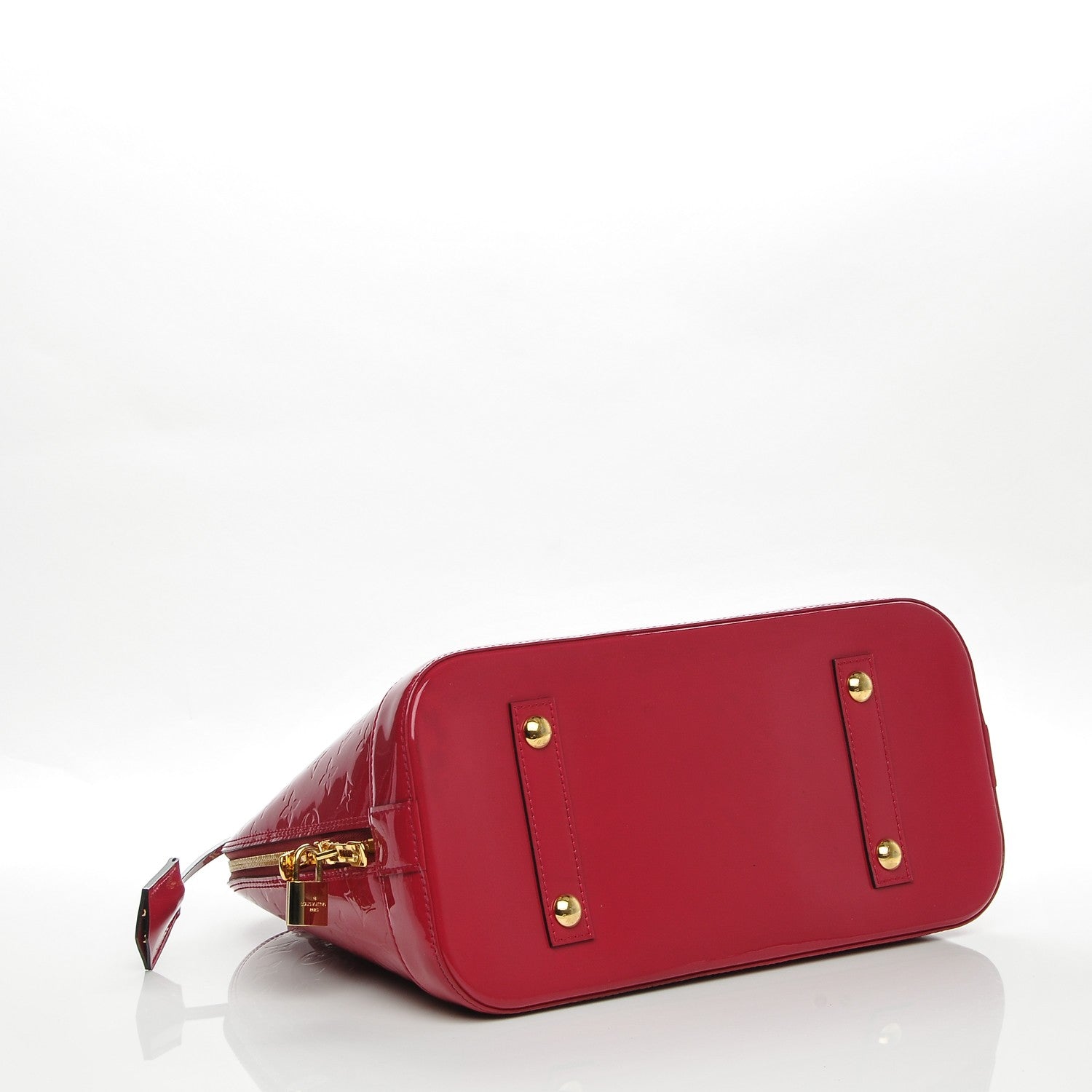 Louis Vuitton Vernis Alma MM Rose Indien 4 of 7