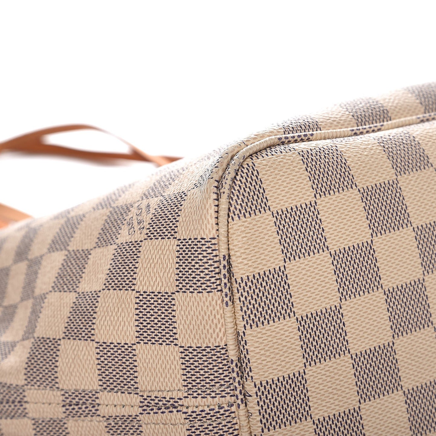 Damier Azur Neo Neverfull MM Rose Ballerine