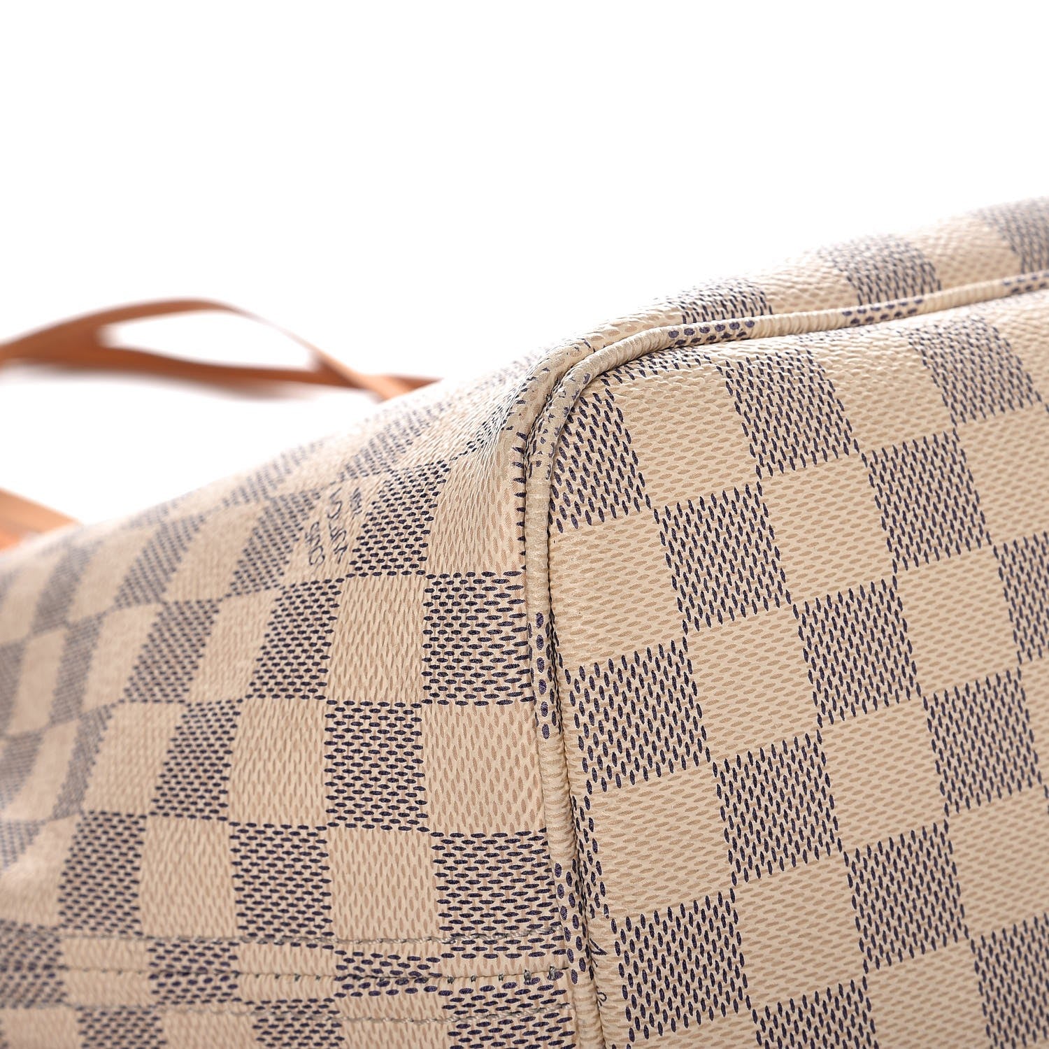 Louis Vuitton Damier Azur Neo Neverfull MM Rose Ballerine 10 of 17