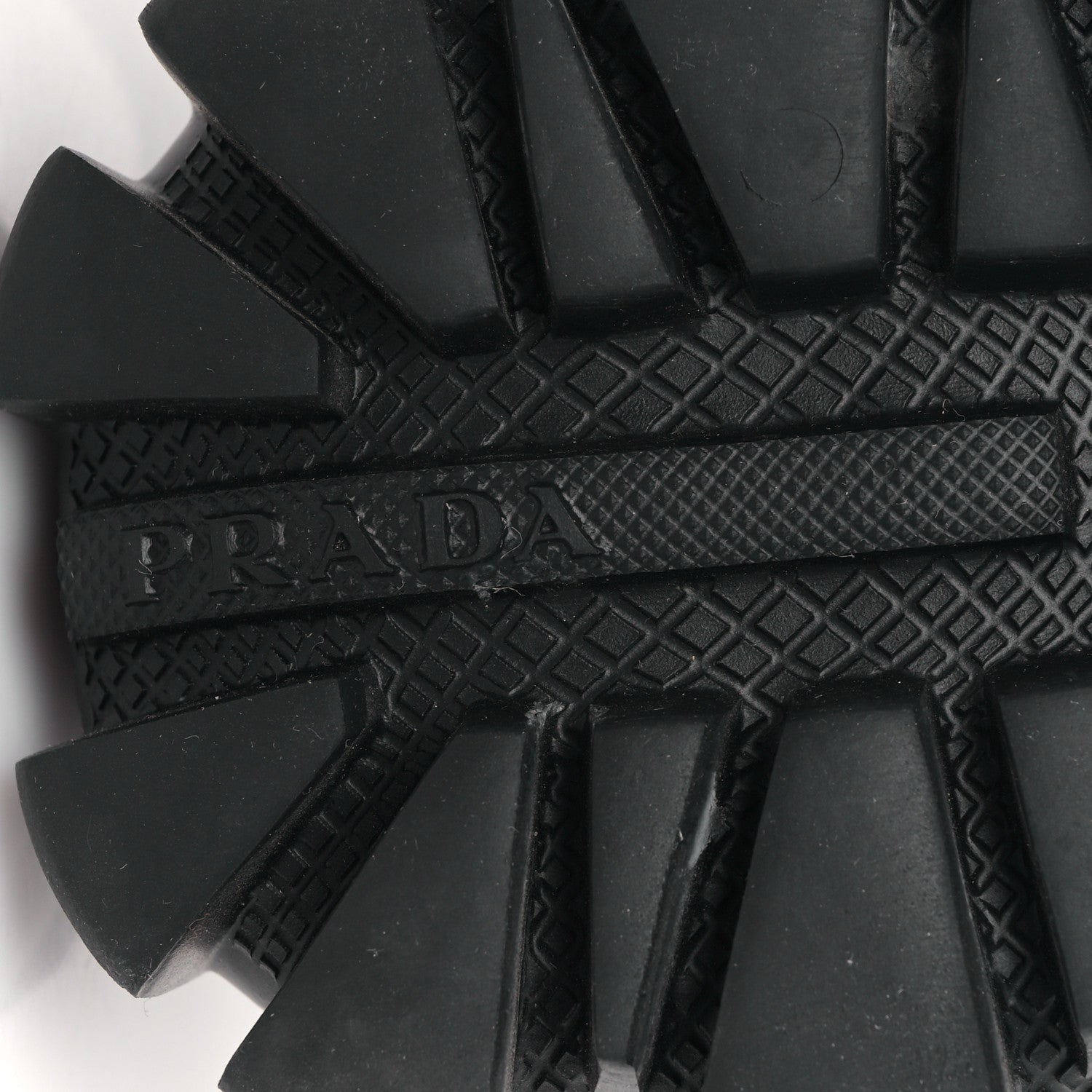 Prada Nappa Logo Embossed Thunder Sole 50mm Sport Sandals 38.5 Militare 6 of 9