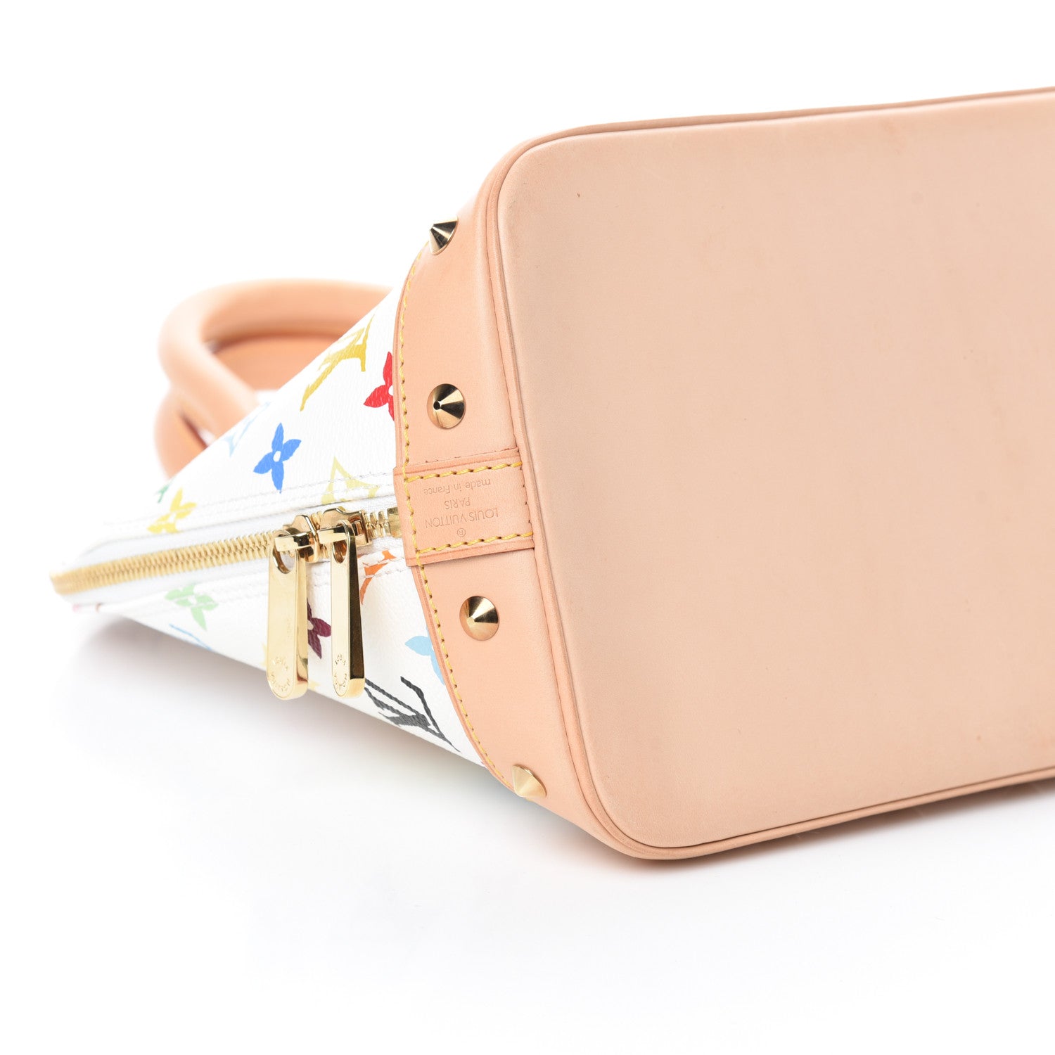 Louis Vuitton Monogram Multicolor Alma White 7 of 8