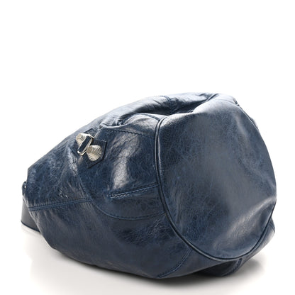 Balenciaga Agneau Giant 21 Silver Hardware Pompon Marine 4 of 11