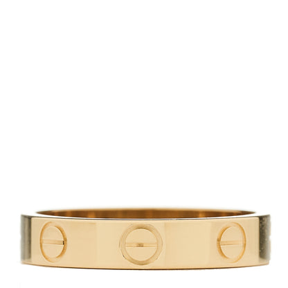 Cartier 18K Yellow Gold 3.5mm LOVE Wedding Band Ring  50 5.25 1 of 5