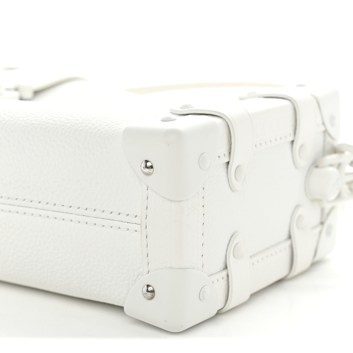 Louis Vuitton Calfskin Side Trunk PM Off White 9 of 9