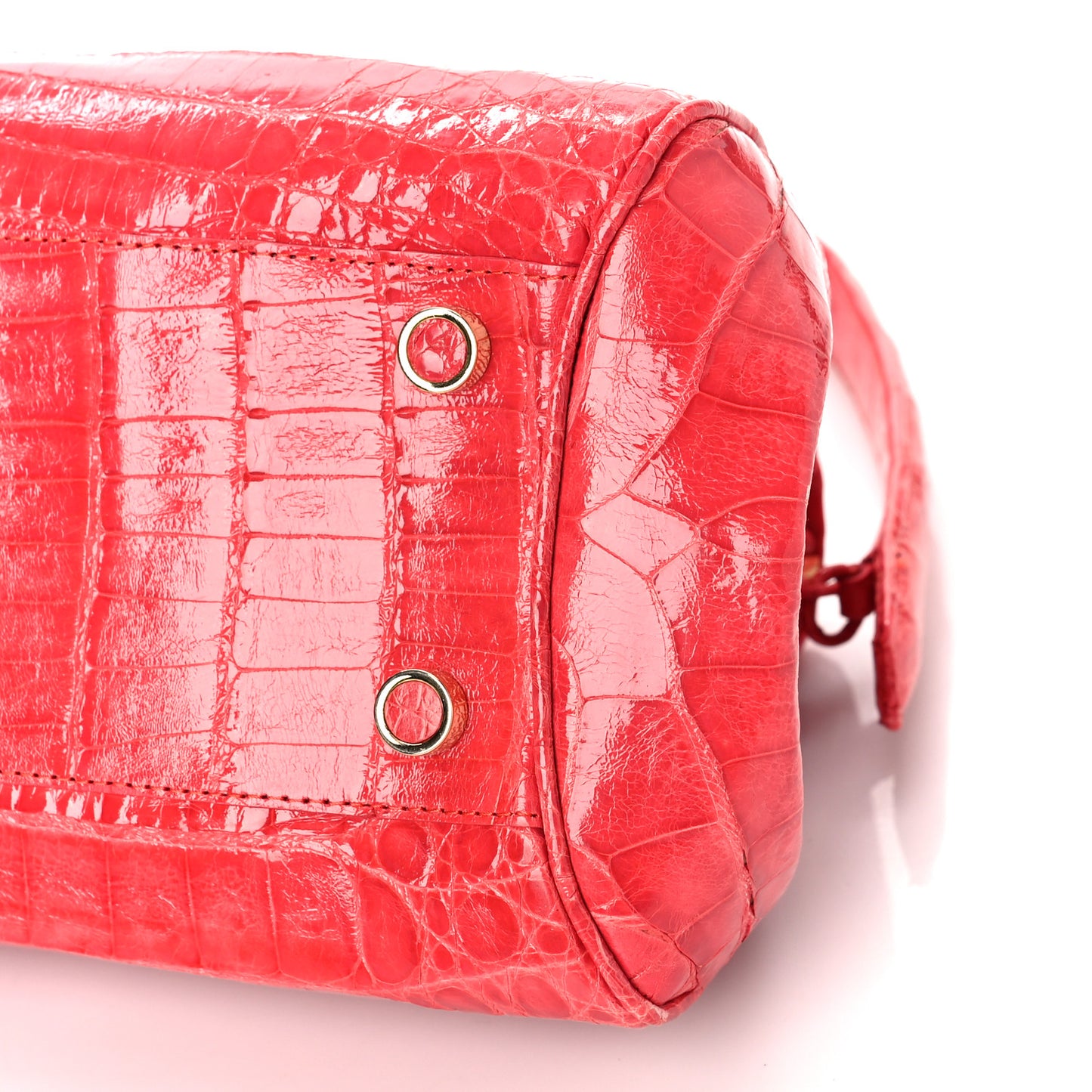 Crocodile Shoulder Bag Red