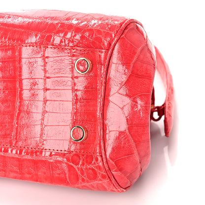 Nancy Gonzalez Crocodile Shoulder Bag Red 8 of 8