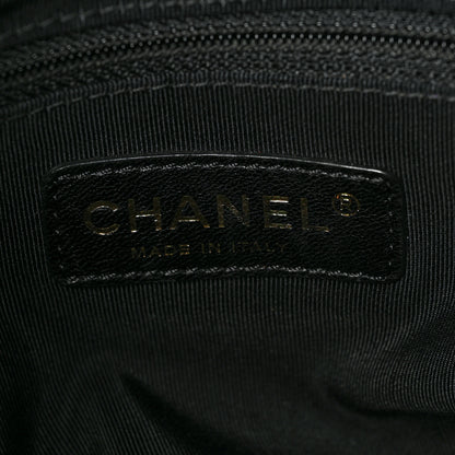 Chanel Calfskin Quilted Large Chain Me Hobo Black 6 of 9