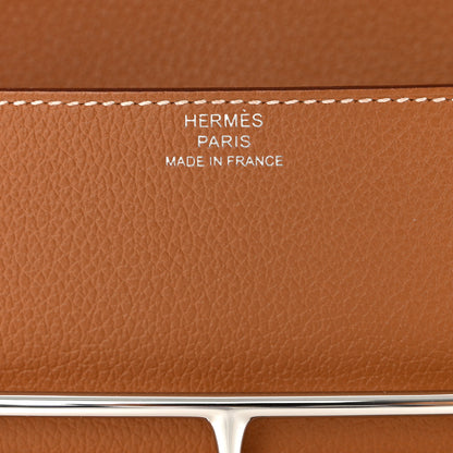 Hermes Evercolor Roulis Slim Wallet Gold 8 of 9