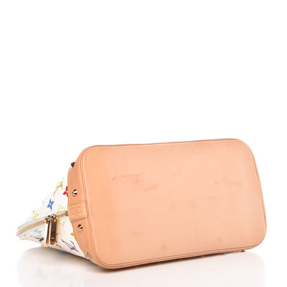 Louis Vuitton Monogram Multicolor Alma White 4 of 9