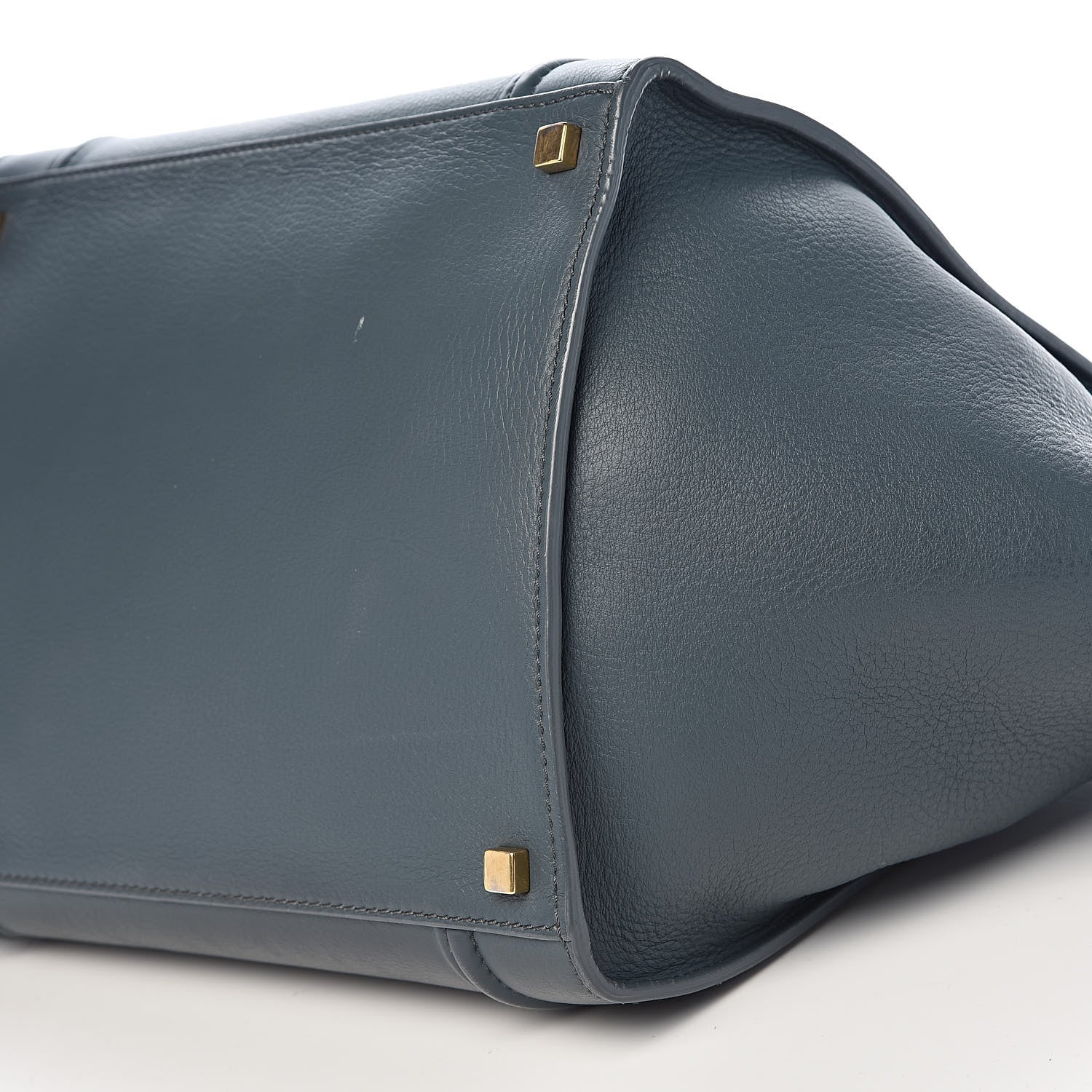 Celine Supple Calfskin Medium Phantom Luggage Blue 11 of 14