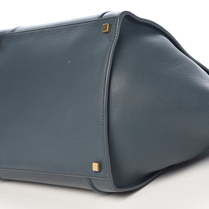 Celine Supple Calfskin Medium Phantom Luggage Blue 11 of 14