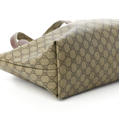 Gucci GG Plus Monogram Medium Signature Web Loop Tote Brown 6 of 10