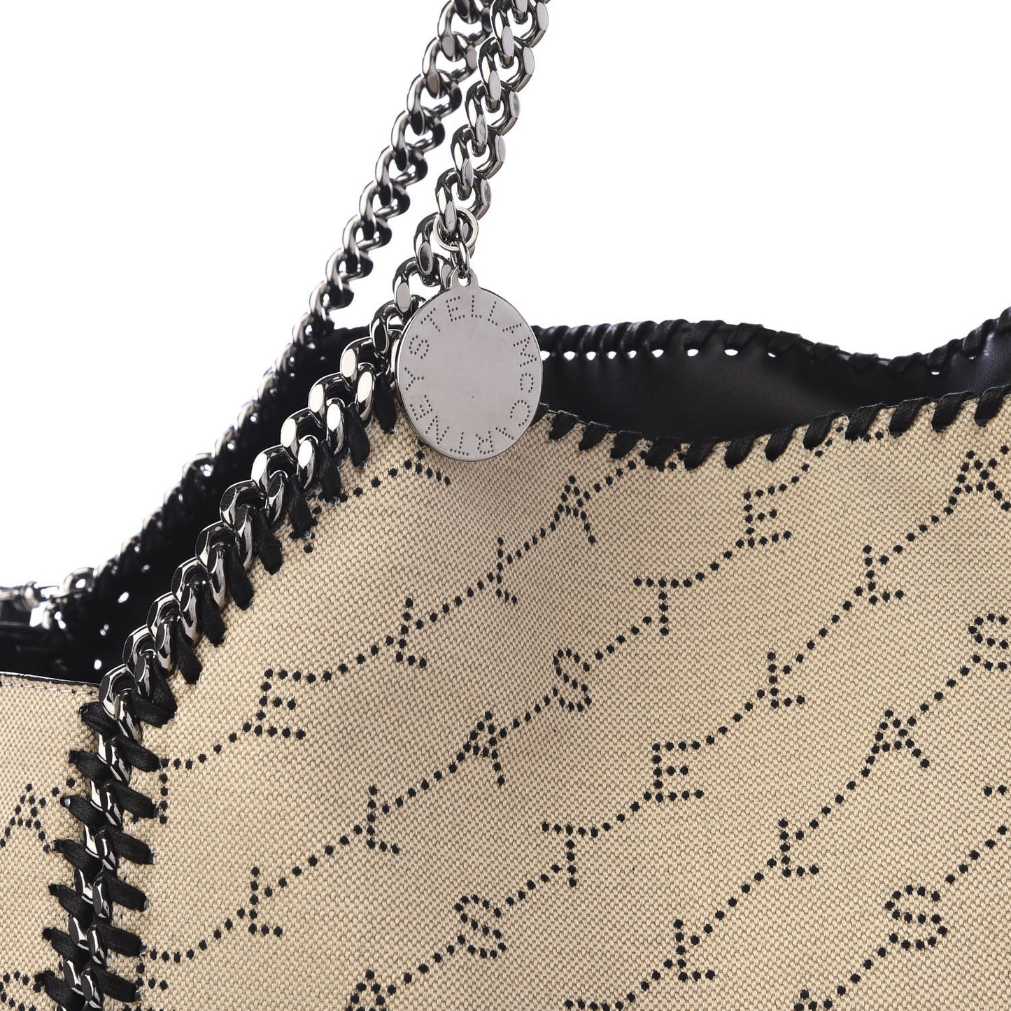 Canvas Logo Falabella Reversible Tote Sand