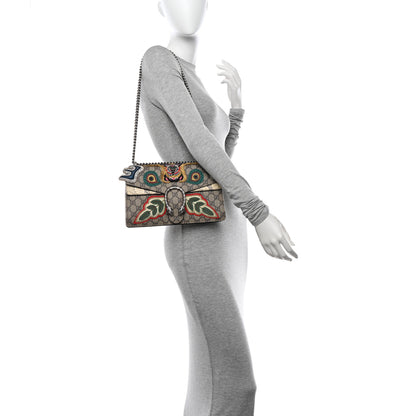 Gucci GG Supreme Monogram Snakeskin Embroidered Small Dionysus Shoulder Bag 2 of 14