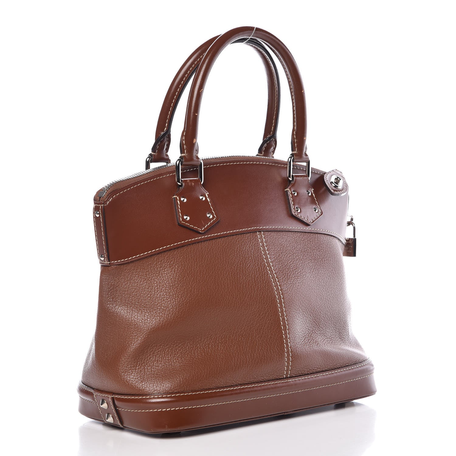 Louis Vuitton Suhali Lockit PM Sienne 3 of 18