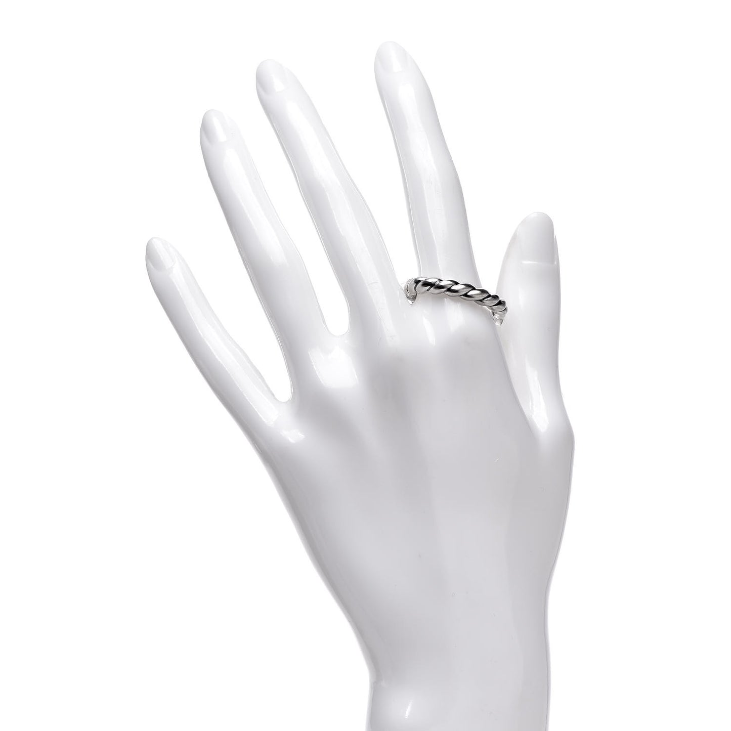 Sterling Silver 7mm Maritime Shackle Ring 62 10