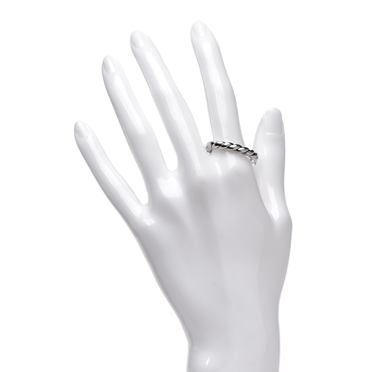 David Yurman Sterling Silver 7mm Maritime Shackle Ring 62 10 2 of 4