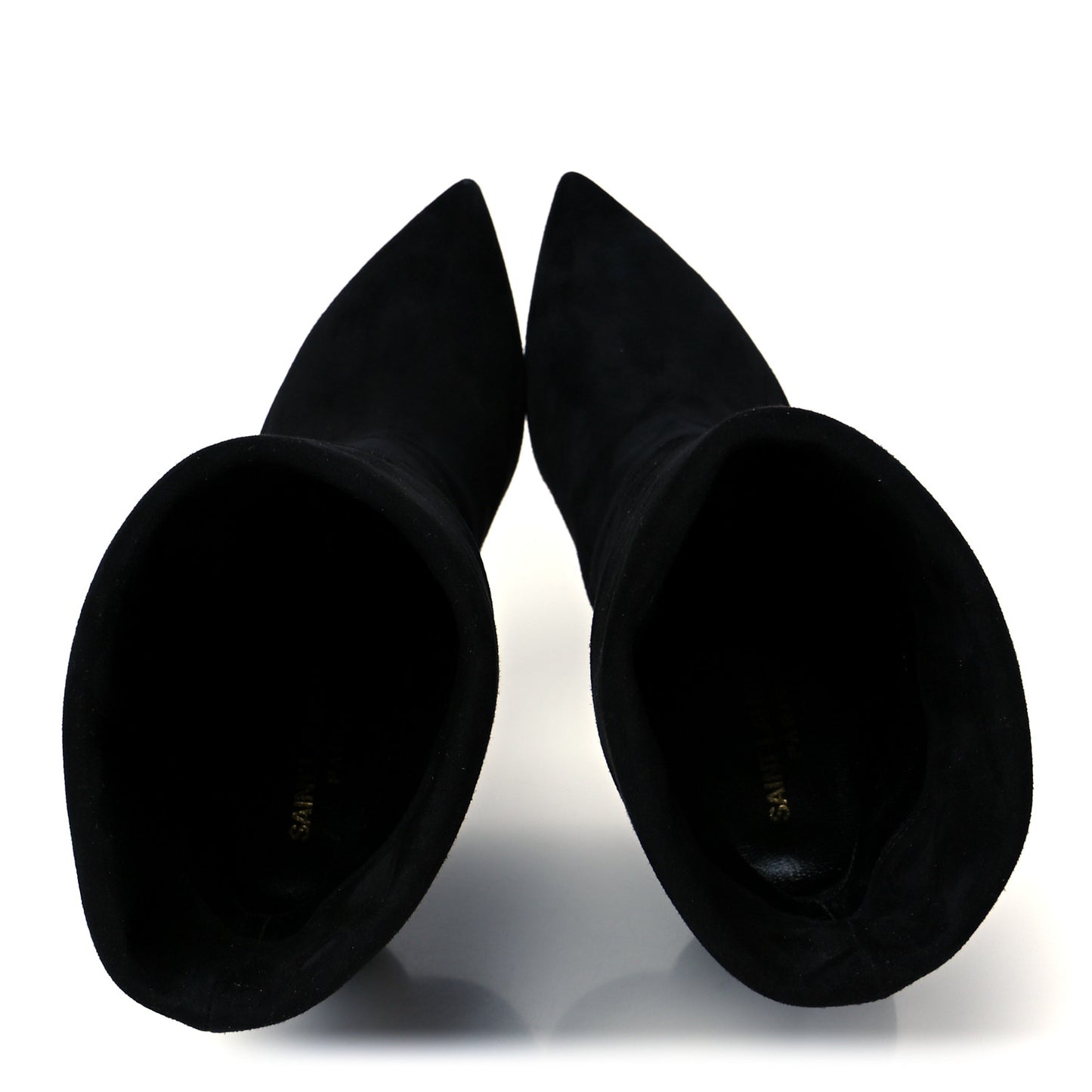 Kid Scamosciato Niki 85 Wedge Booties 36 Black