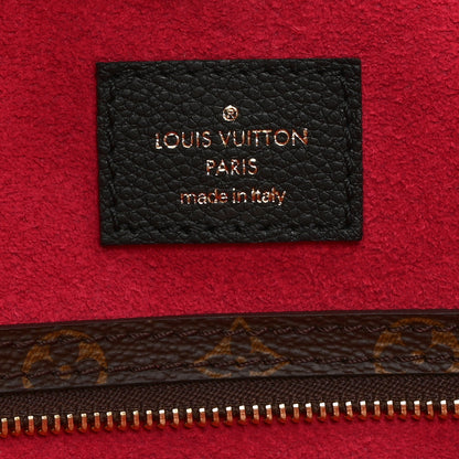 Louis Vuitton Calfskin Monogram Teddy Neverfull MM Black 7 of 10