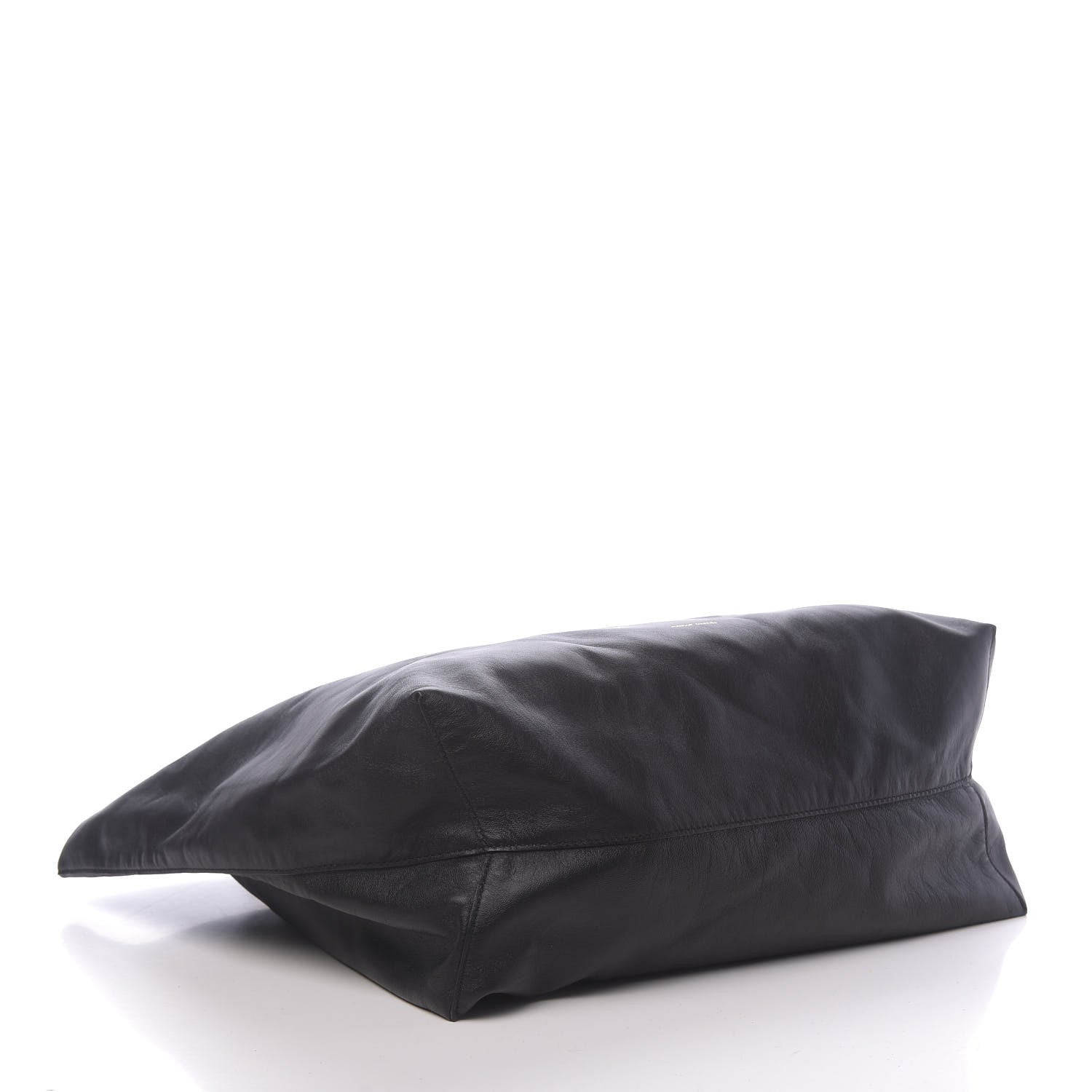 Mansur Gavriel Lambskin Oversized Tote Black 4 of 10