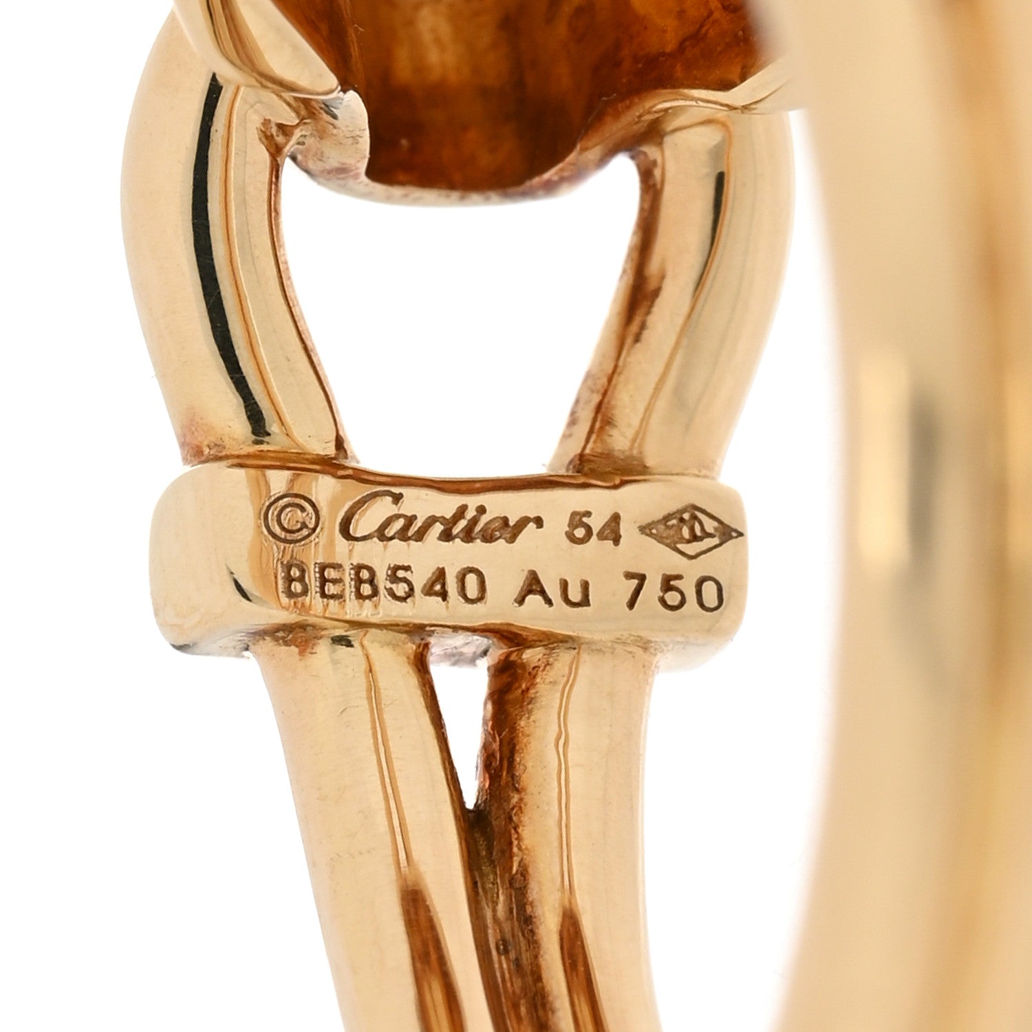 Cartier 18K Yellow Gold Diamond Tsavorite Garnet Black Onyx Panthere de Cartier Ring 54 7 5 of 6