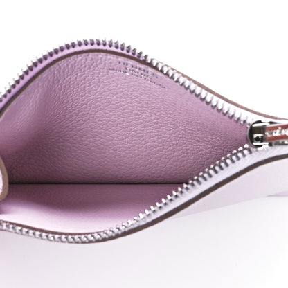 Hermes Evercolor Constance Slim Wallet Mauve Pale 7 of 15