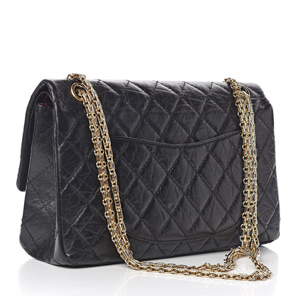 Chanel Aged Calfskin Quilted 2.55 Reissue 226 Flap Black 3 of 16