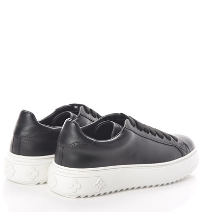 Louis Vuitton Calfskin Time Out Sneakers 36.5 Black 4 of 7