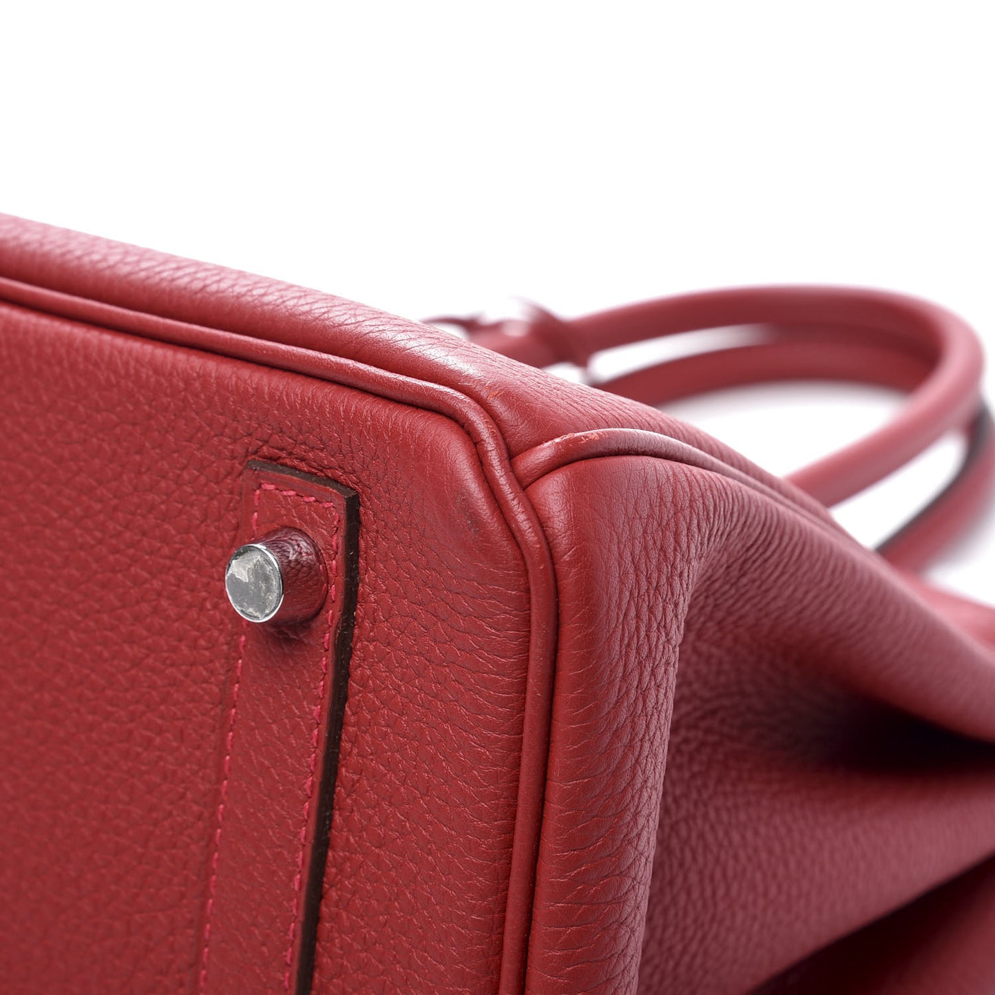 Taurillon Maurice Birkin 30 Rouge Vif