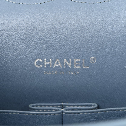 Chanel Patent Quilted Maxi Double Flap Light Blue 6 of 16