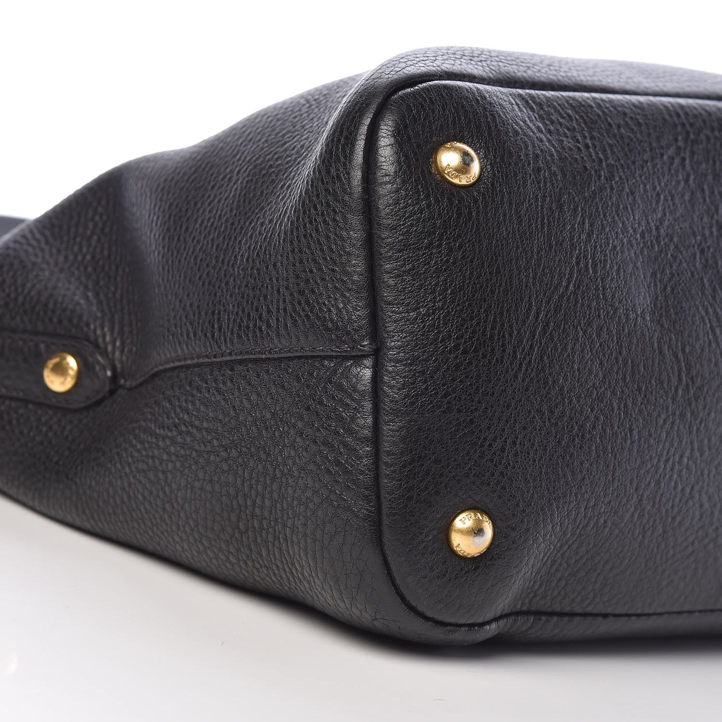 Vitello Daino Tote Black