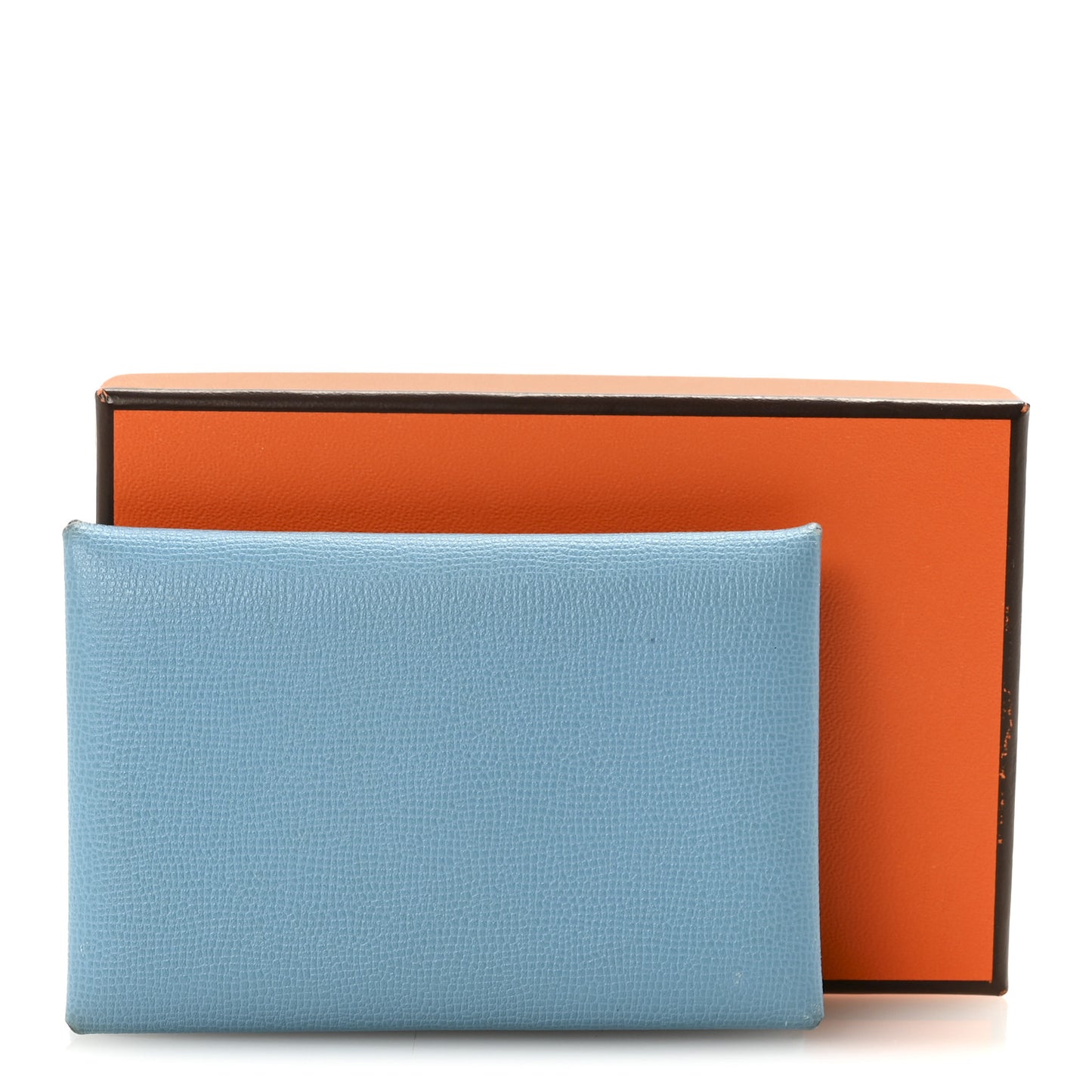Epsom Calvi Card Case Celeste