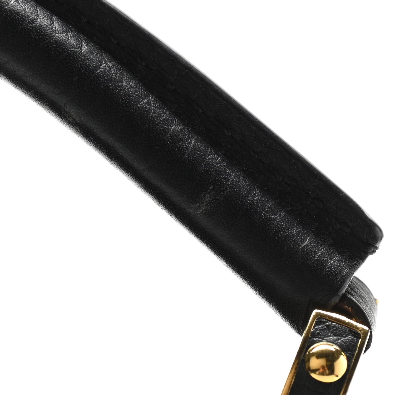 Louis Vuitton Taurillon Capucines BB Black 9 of 12