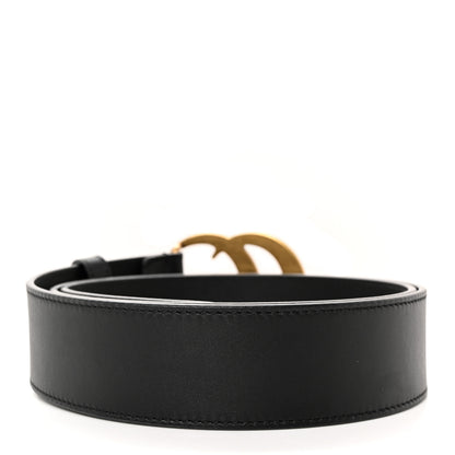 Gucci Calfskin Double G 40mm Belt 95 38 Black 2 of 7