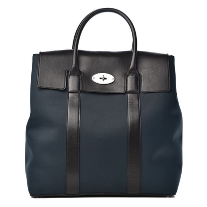 Mulberry Nylon Calfskin Tall Bayswater Midnight Black 1 of 10
