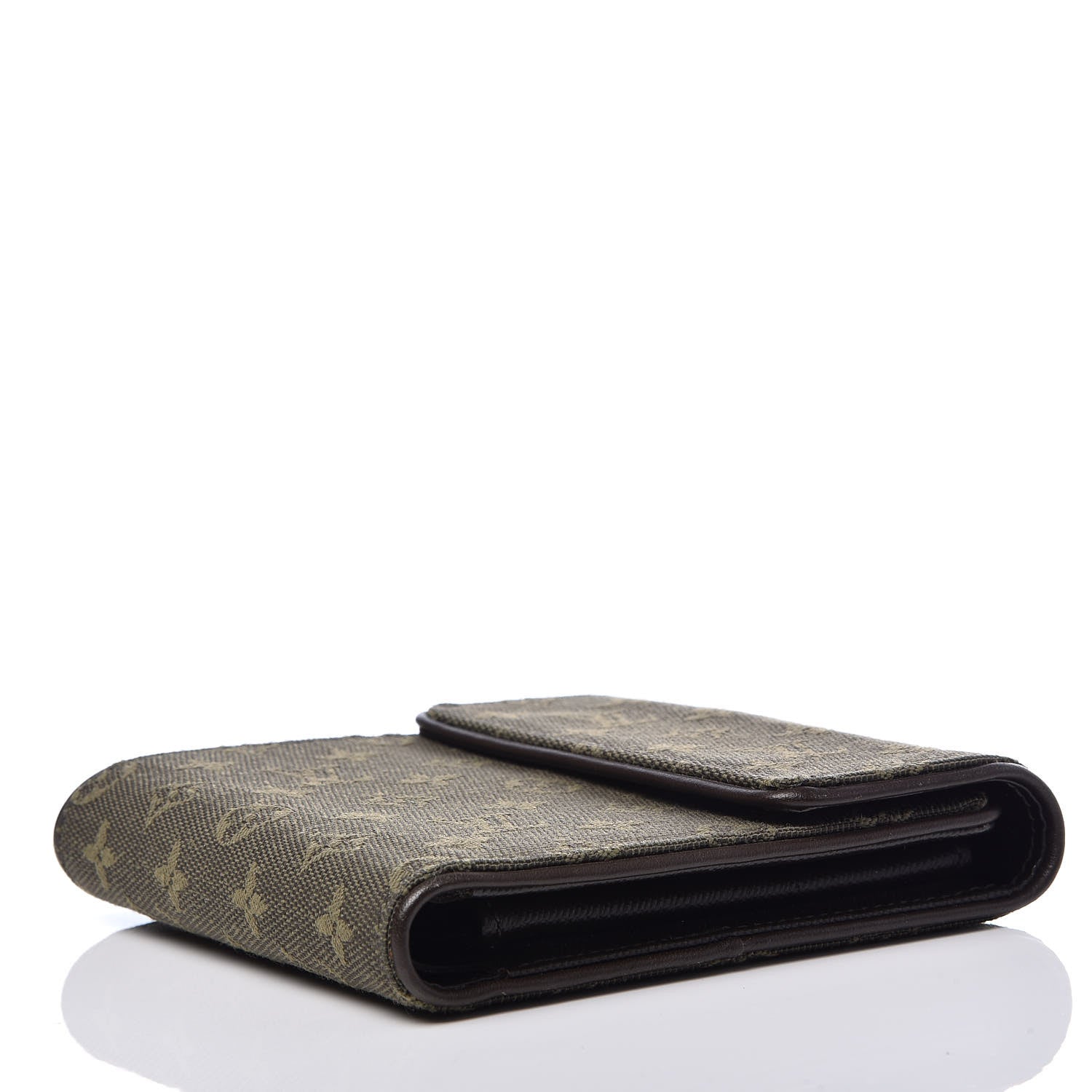 Louis Vuitton Mini Monogram Compact Wallet Kaki 4 of 6
