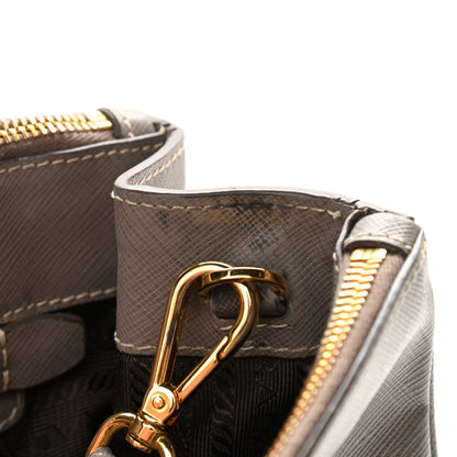 Prada Saffiano Medium Galleria Double Zip Tote Argilla 12 of 15