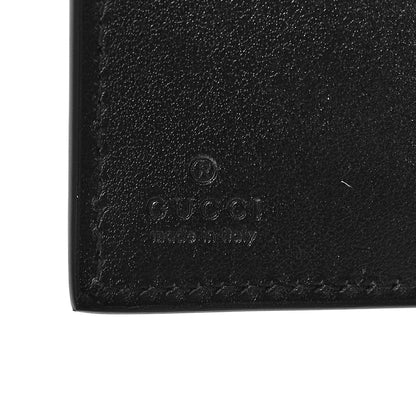 Gucci Plutone Calfskin Logo Bi-Fold Wallet Black 7 of 8