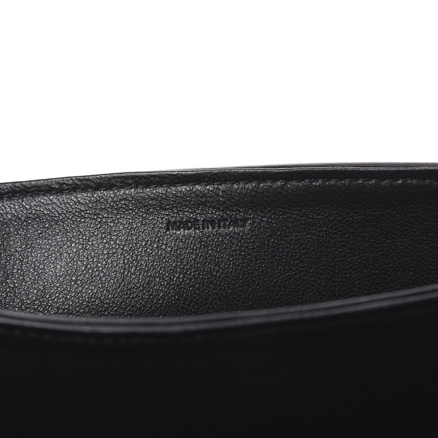 Patent Calfskin Medium C Bag Black