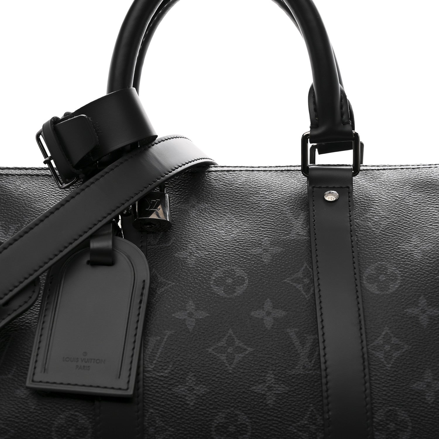 Louis Vuitton Monogram Eclipse Keepall Bandouliere 45 6 of 8