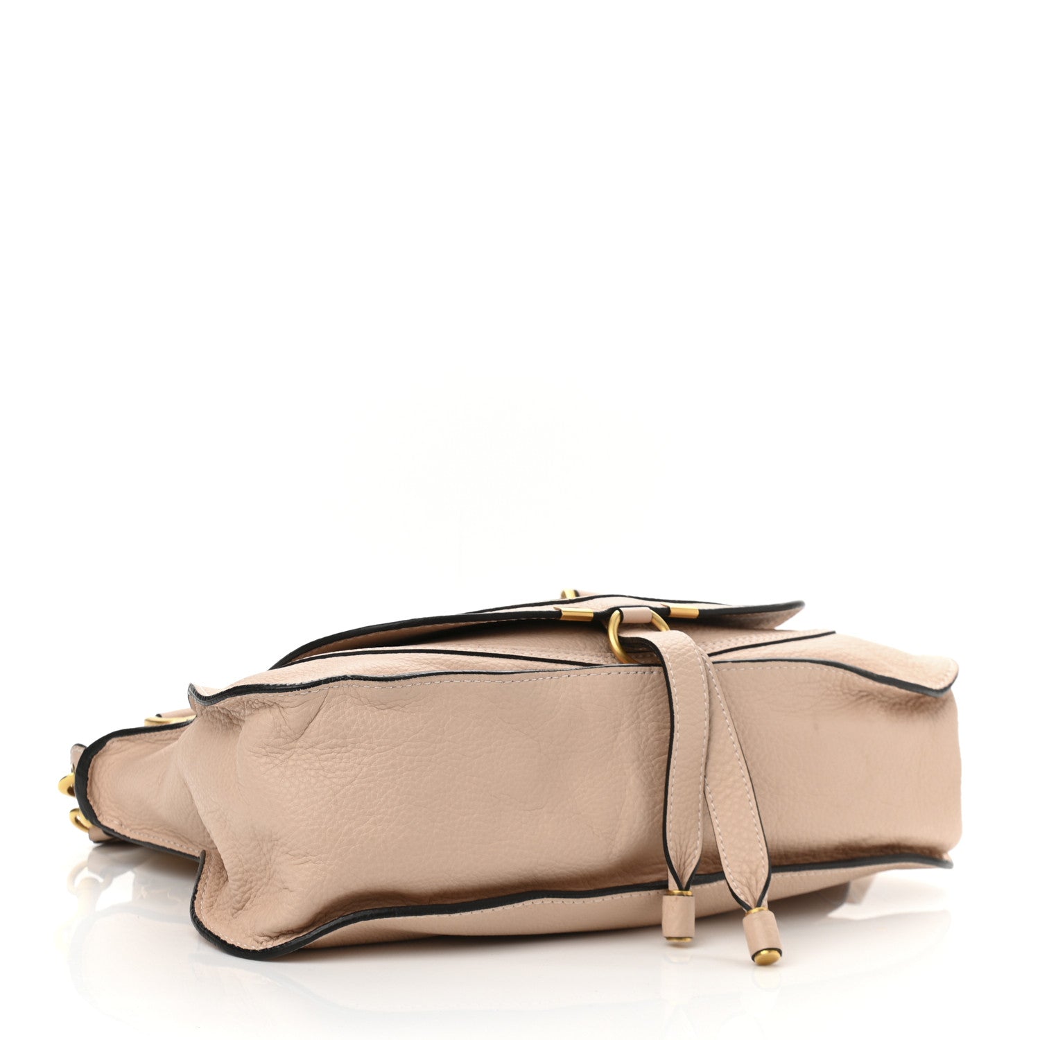 Chloe Calfskin Medium Marcie Satchel Powder Beige 4 of 11