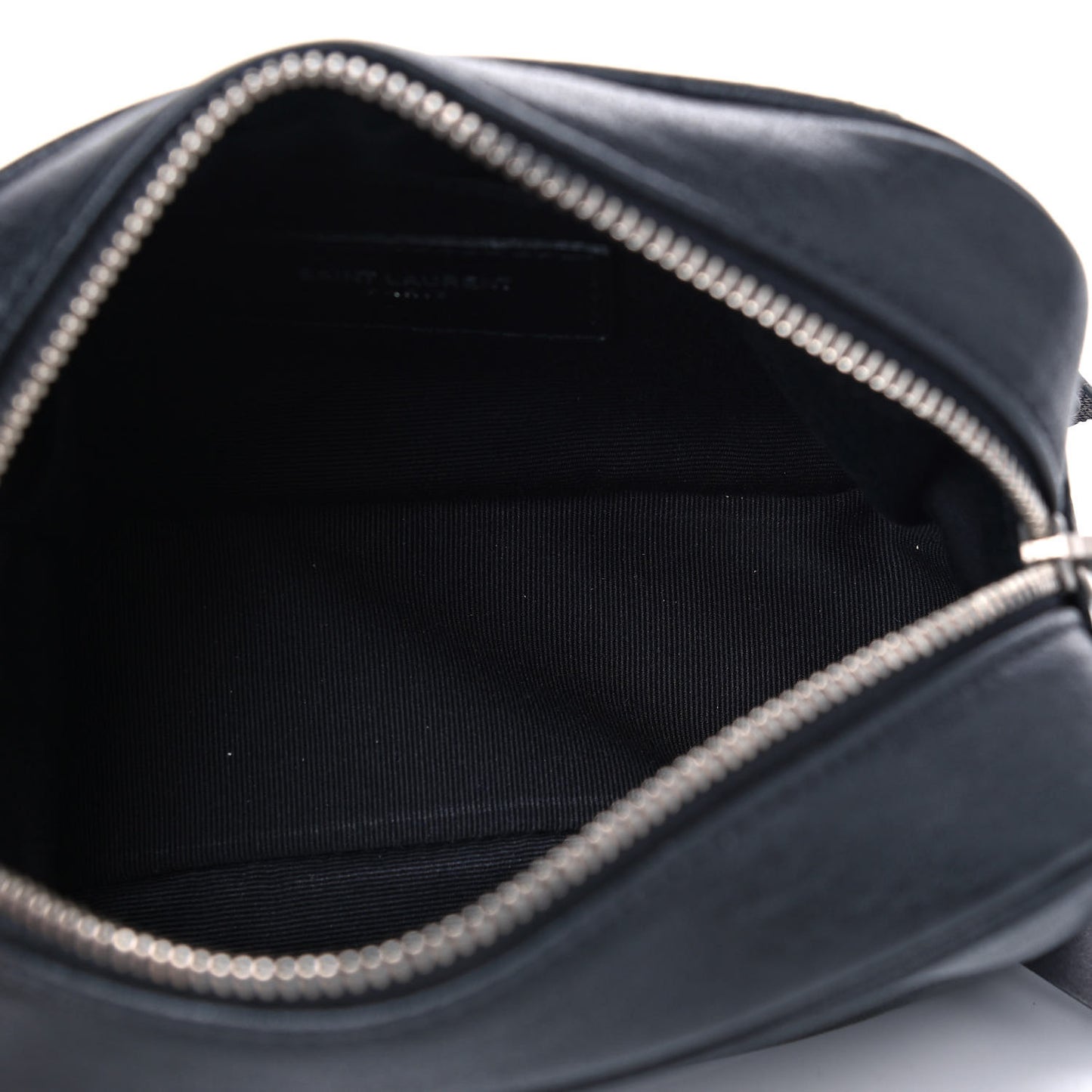 Lambskin Monogram Lou Belt Bag Black