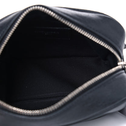 Saint Laurent Lambskin Monogram Lou Belt Bag Black 4 of 4
