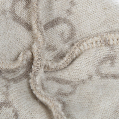 Gucci Cashmere Hat and Scarf Set Beige 4 of 10
