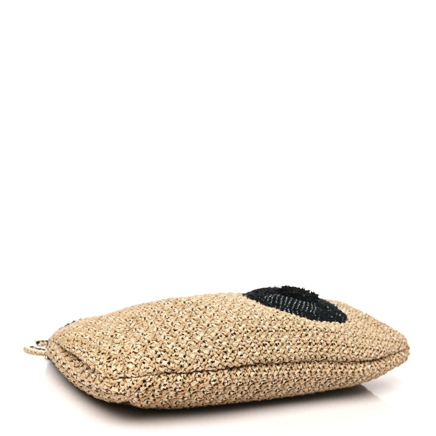 Tweed Woven Raffia Country Coco Hobo