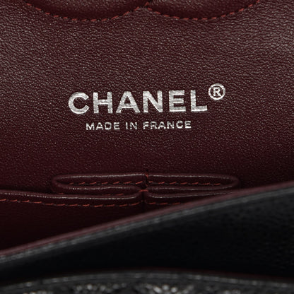 Chanel Caviar Quilted Medium Double Flap Black 7 of 8