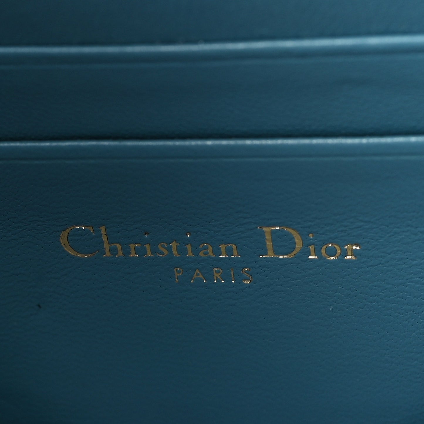 Calfskin Macrocannage Mini Caro Bag Horizon Blue