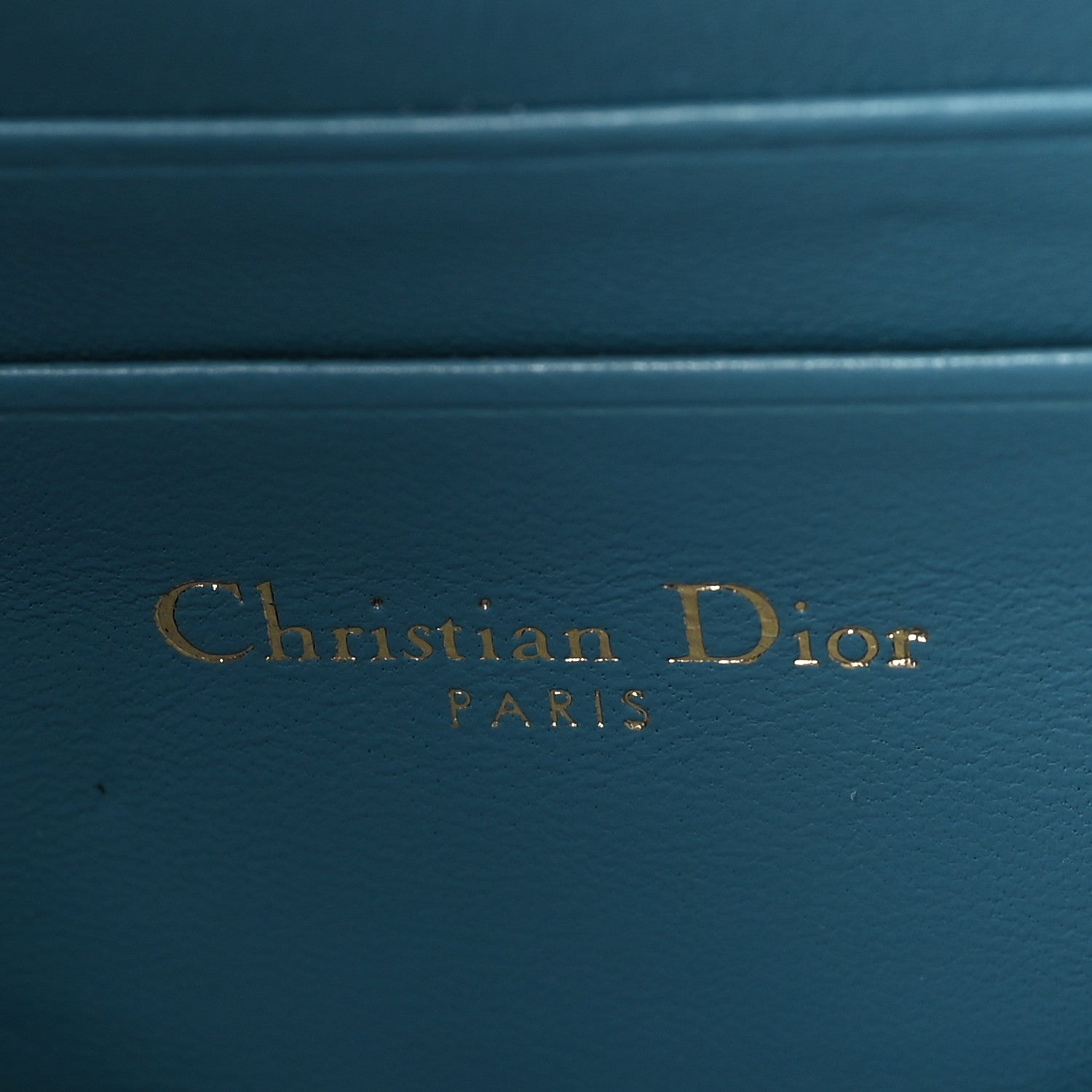Christian Dior Calfskin Macrocannage Mini Caro Bag Horizon Blue 6 of 10