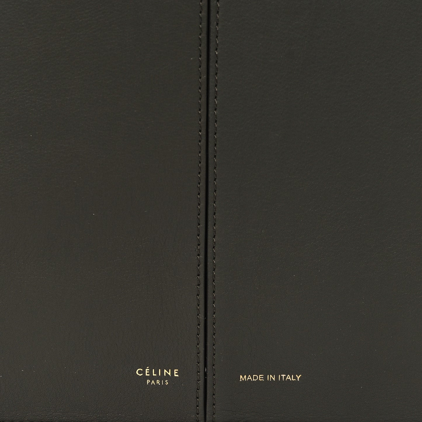 Supple Natural Calfskin Medium Tri-Fold Bag Stone